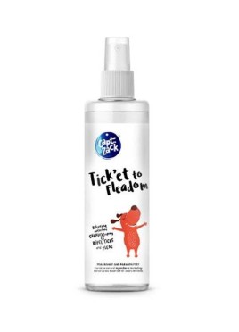 Captain Zack Tick’et To Fleadom Waterless Pets Shampoo Spray 250 Ml
